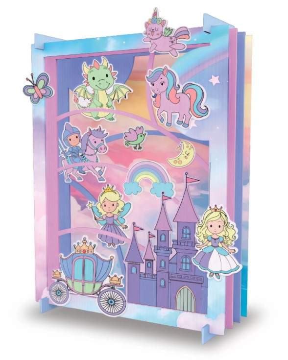 Obraz 3D Magiczny świat Kidea O3DMSKA Derform